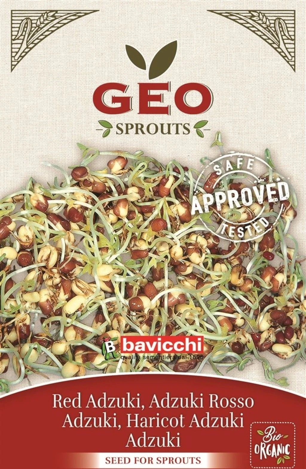 Bio Keimsprossen "Adzuki", 90 G 3 Bio Keimsprossen "Adzuki", 90 G