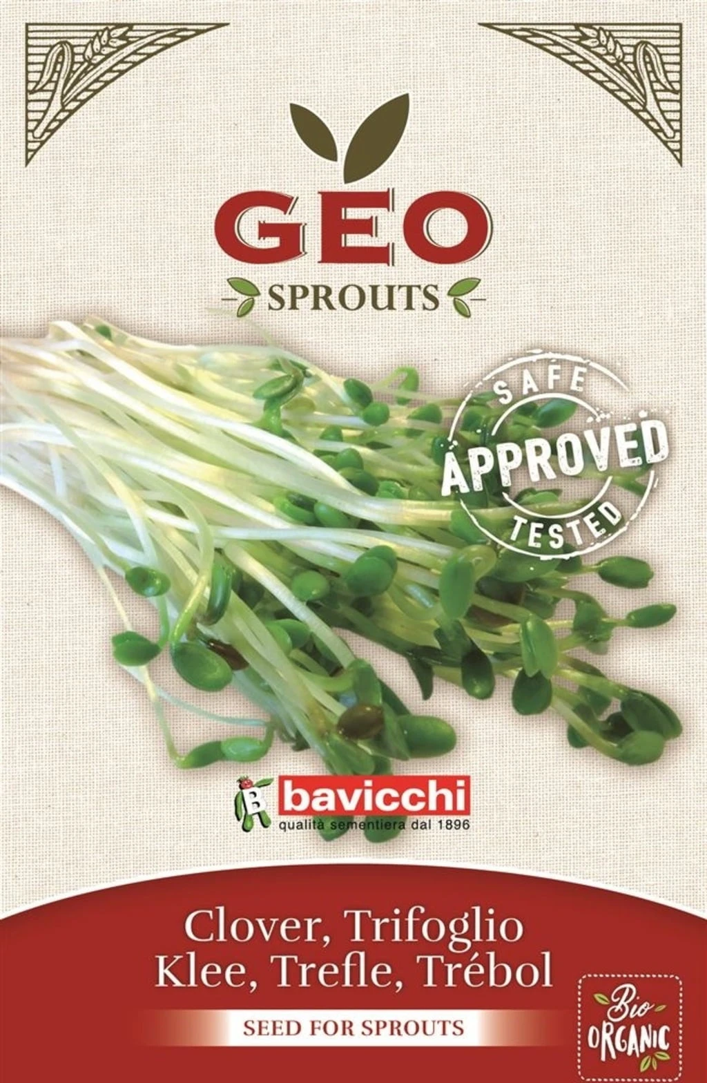 Bio Keimsprossen "Klee", 50 G 3 Bio Keimsprossen "Klee", 50 G