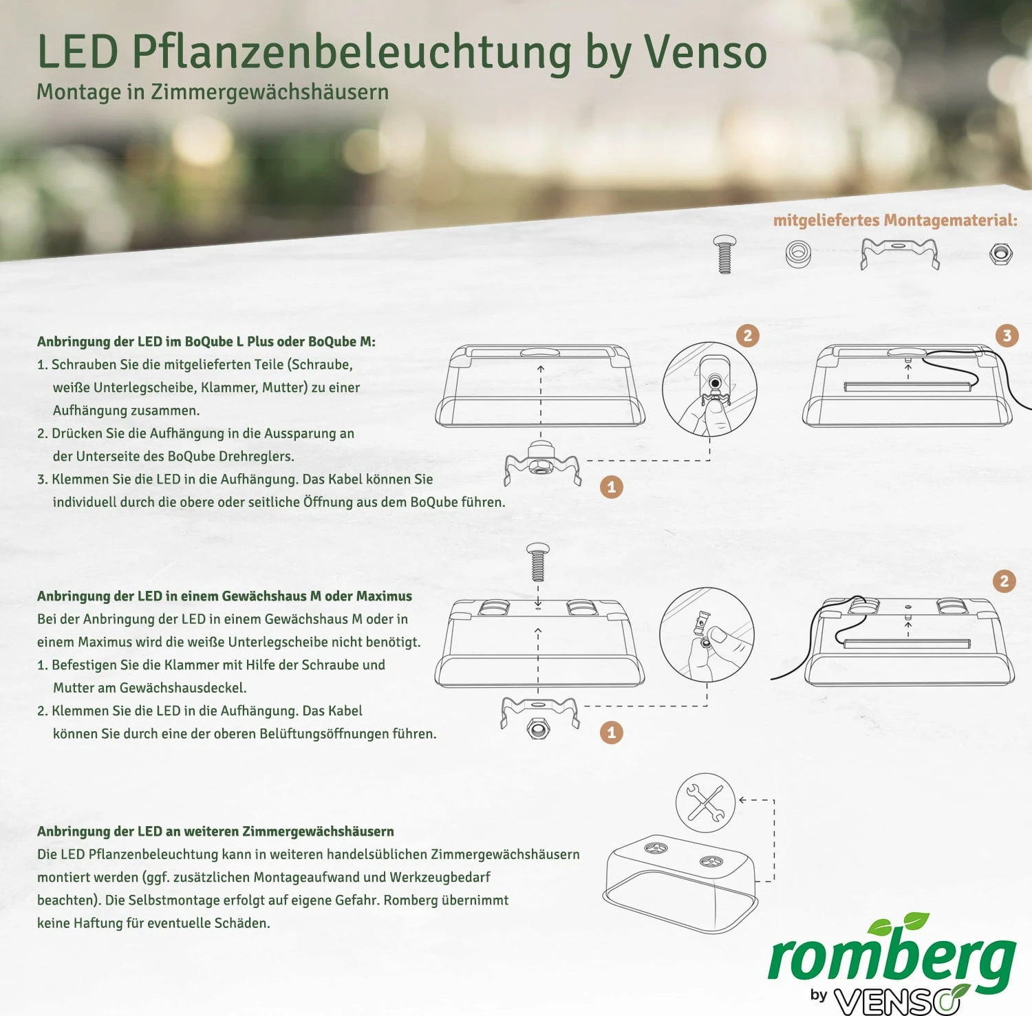 Gewächshaus & Pflanzkasten BoQube M PLUS LED & Heizmatte - Anthrazit-Sommergrün 7 Gewächshaus & Pflanzkasten BoQube M PLUS LED & Heizmatte - Anthrazit-Sommergrün – Bild 5