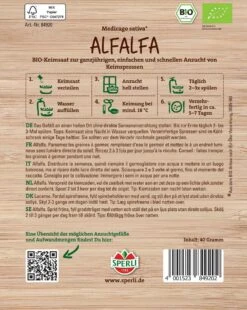 Bio Keimsprossen Alfalfa