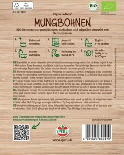 Bio Keimsprossen Mungbohnen, 30 G
