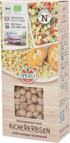Bio Keimsprossen-Saat Kichererbse