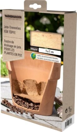 Windhager Jute-Trennvlies Für Töpfe