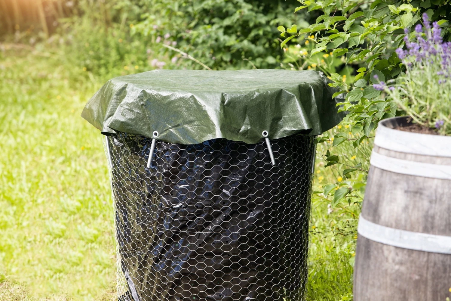 Windhager Komposter-Abdeckung 1,2m 4 Windhager Komposter-Abdeckung 1,2m – Bild 2