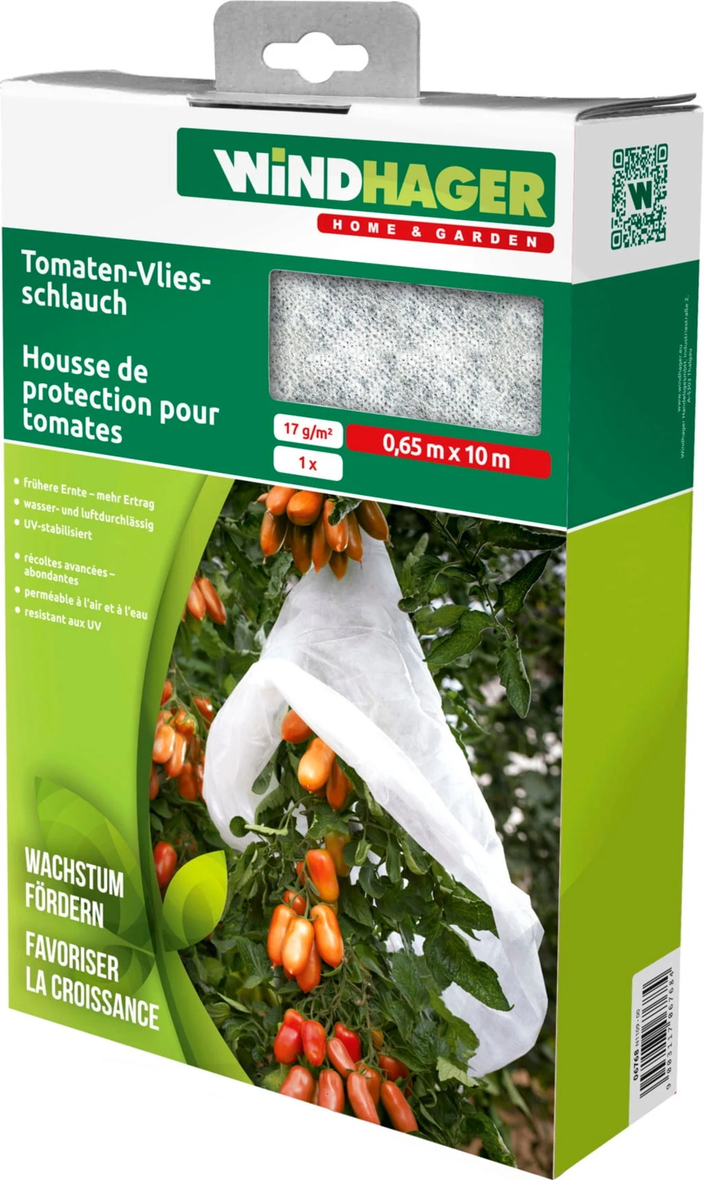 Windhager Tomaten-Vliesschlauch 3 Windhager Tomaten-Vliesschlauch